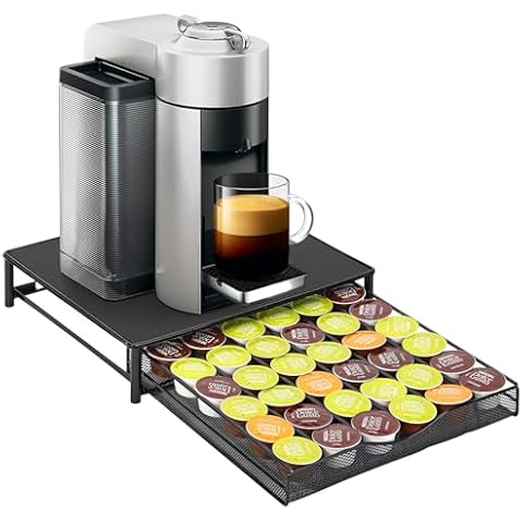 Vinsani Coffee Pod Storage with Drawer Cover