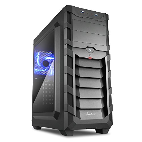 Preisvergleich Produktbild Sharkoon Skiller SGC1 Window ATX Gehäuse Schwarz