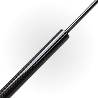Resorte De Gas Capó De Motor Amortiguadores resortes Gas capó Fibra Carbono 9 Colores para Toyota RAV4 RAV-4 XA50 2019-2022 Soportes elevación Choque(Negro)
