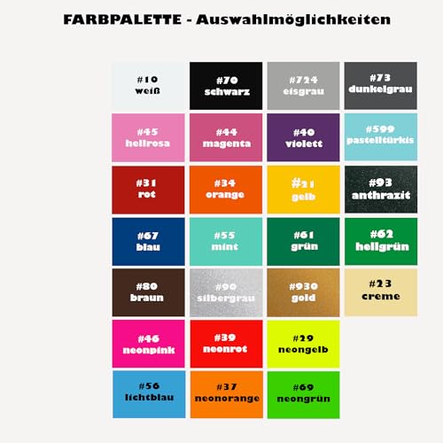Autoaufkleber Wunschtext selbst gestalten – Individueller Schriftzug (10–150 cm), wetterfester Vinyl-Aufkleber für Auto, Wohnmobil, Fahrrad & Co – Wunschname, Slogan & Buchstaben frei wählbar