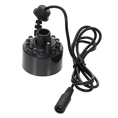 VINTORKY 1pc Fish Tank Fog Generator Led Light Halloween for Fish Tanks Fountains and Birdbaths Easy to Use Creates Humidity and Atmosphere