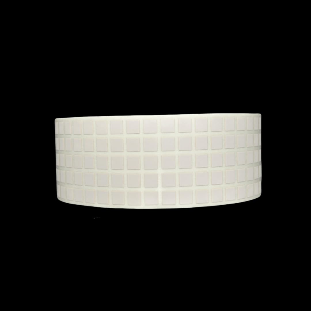 Hochtemperaturbeständiges Polyimid-Etikettenpapier for Leiterplatten | Selbstklebende Barcode-Aufkleber zur Leiterplattenidentifizierung(8 * 8mm*10000)