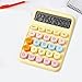 Clear Electronic Calculator 10 Digit Display Portable Portable Clear Pretty Calculator Creative Colorful Large Display Science