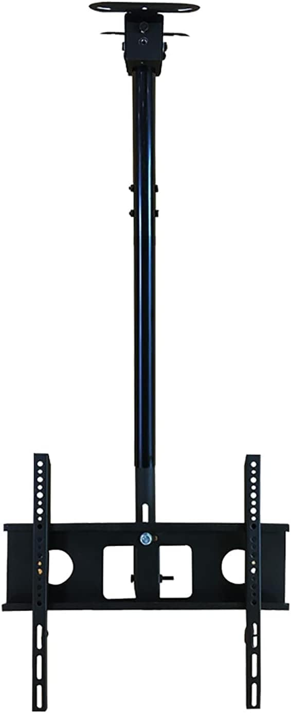 Adjustable Universal TV Stand & Ceiling Mount Bracket for LCD/Flat/Curved Screens Swivel & Tilt Supports Up to 170 lbs Easy Install SpaceSaving Design