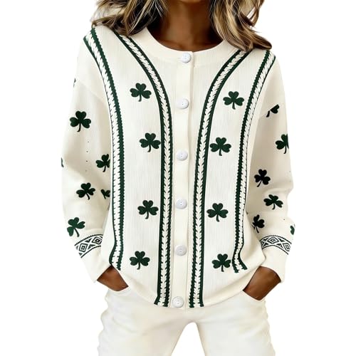 Gilet en grosse maille femme manches longues et coupe décontractée