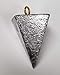 Bullet Weights Pyramid Fishing Sinker (3-Pack), 5-Ounce