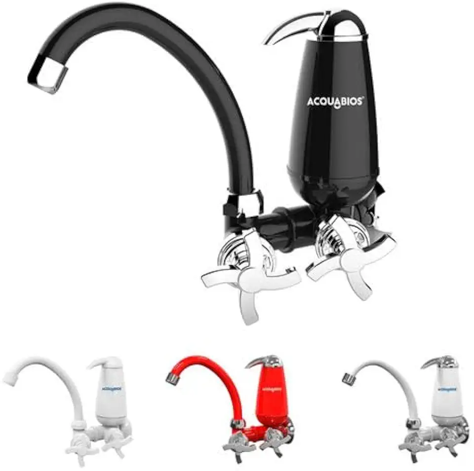 Torneira De Parede Cozinha Com filtro Pia E05 SELLNEEDS (Preto)