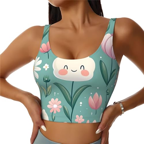 Camiseta deportiva para mujer transpirable de entrenamiento y yoga Mexpekil