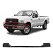 MBI AUTO - Textured, Black Upper Bumper Top Pad for 2005-2007 Ford F-250 F-350 Super Duty 05-07, FO1000607
