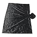 ZJchao Hooded Raincoat Outdoor Rain Poncho for Hiking Mountaineering Men Women Black