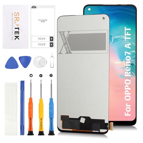 Amazon.co.jp: SRJTEK For OPPO Reno7 A 液晶パネル画面交換修理用