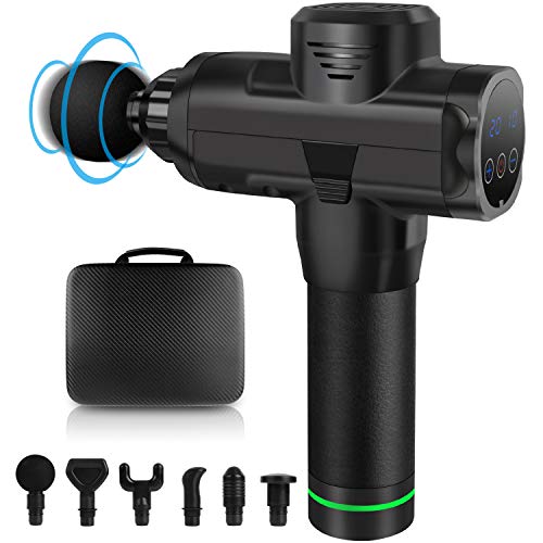 Bodybay Personal Percussion Massage Gun Vibration Deep Tissue Percussion Massager Handheld Deep Muscle