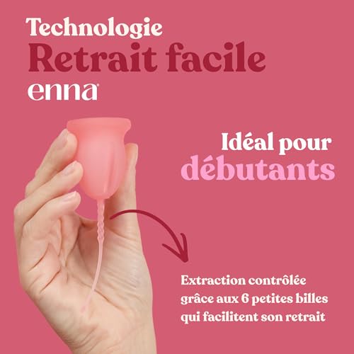 Coupe menstruelle ENNA CYCLE M : stérilisation facile contre les bactéries vaginales - 3