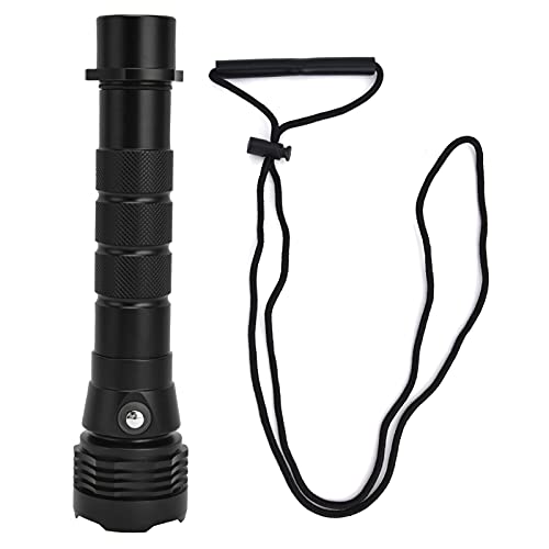 Linterna de buceo LED XHP50 linterna subacuática aluminio 18000 lm 6