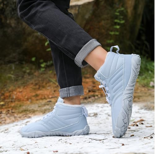 Hike Winter Footwear Barefoot Shoes Womens Men, Wide Toe Box Non-Slip Waterproof Minimalist Walking Snow Boots Sneakers4