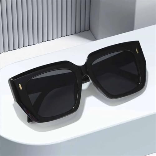 Oversized Sunglasses Women Gradient Rivets Men UV400 for outdoor sports running and traveling2