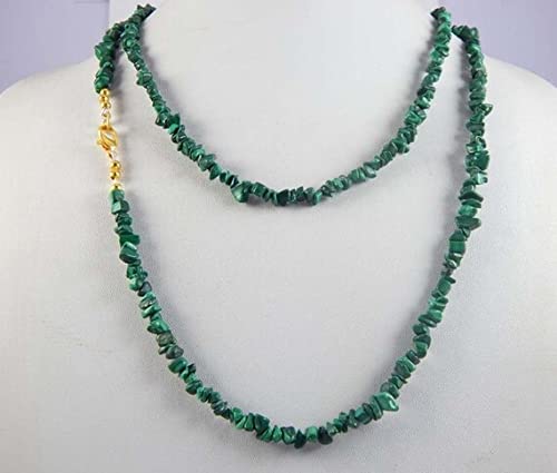 Perles malachite LKBEADS de grande taille pour atelier bijoux bohème fait main