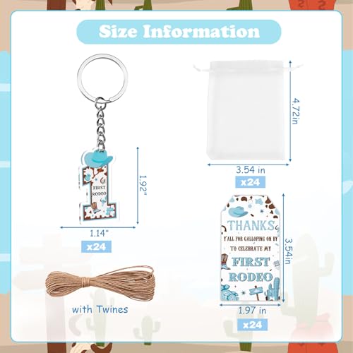 Image of Party Favors Theme Baby-Shower Keychain Set