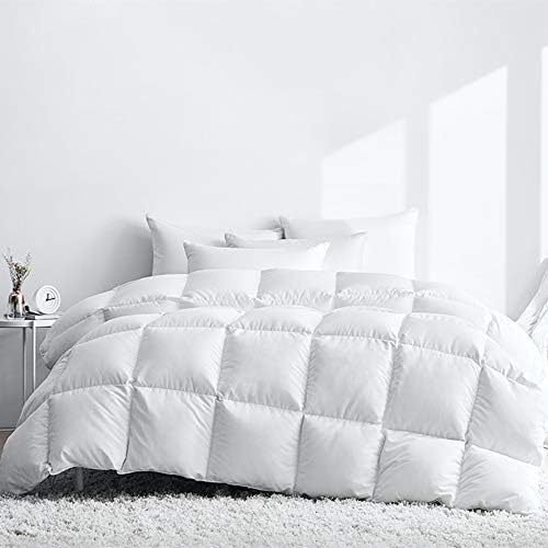 House Babylon Summer Duvet Luxury White Goose Down & Feather Duvets Anti Allergy Quilt (4.5 Tog, King Size)