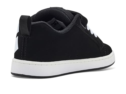 Baskets noires bébé DC Shoes Court Graffik taille 24 confortables - 3