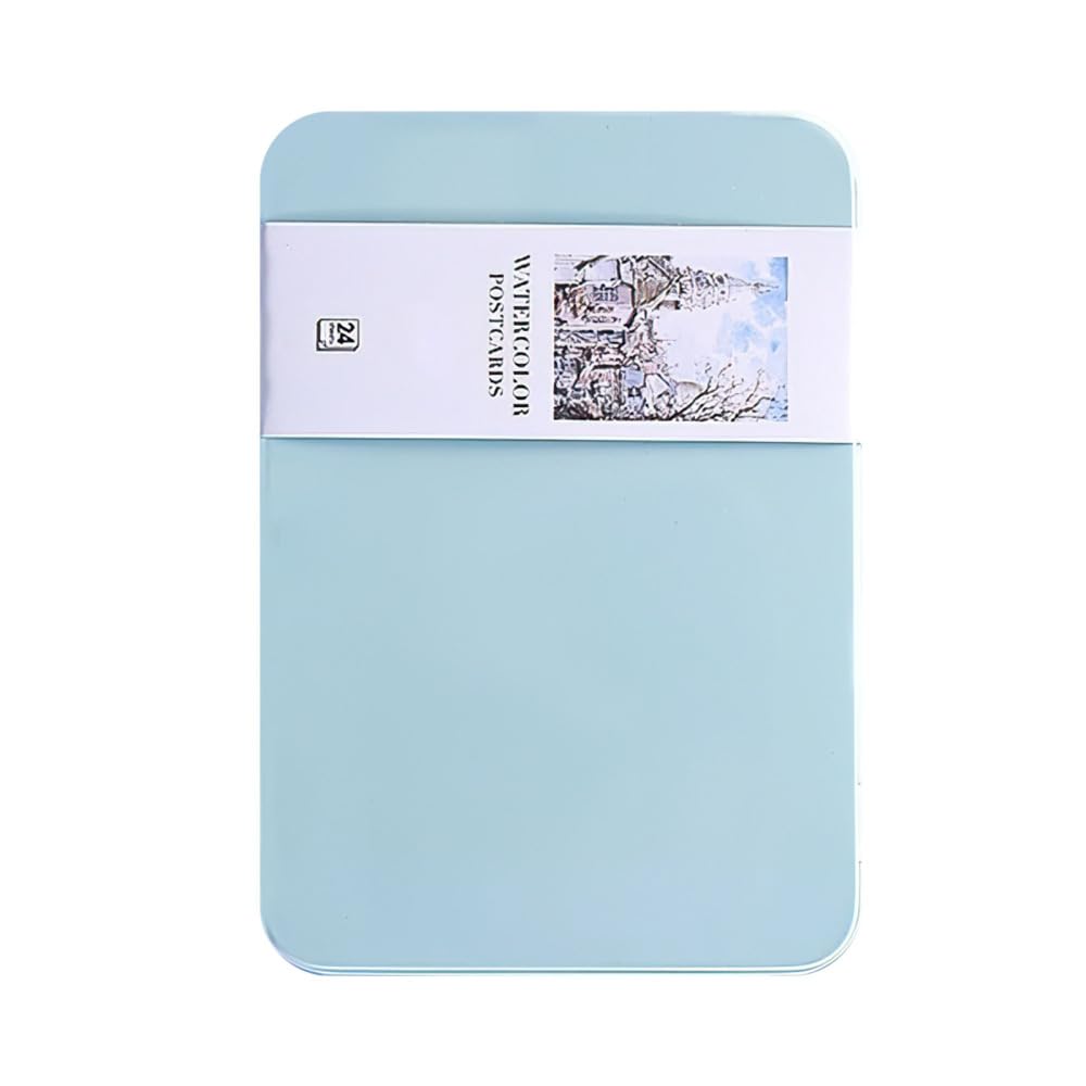 Mioyoow Fine Grain Watercolor Journal, Double Sided Cotton Watercolor Paper, No Acid Watercolor Sketchbook For Art Journaling Painting Drawing
