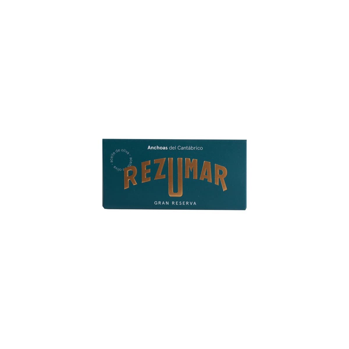 Rezumar - Anchoas Gran Reserva - Gourmet Kantabrischen Sardellenfilets in Olivenöl - 50 g
