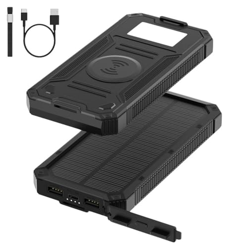 Chargeur solaire haute capacité pour éviter les pannes de batterie en urgence