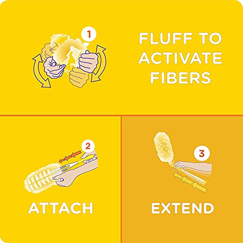 Swiffer 360 Dusters Extender Kit, Extends up to three feet