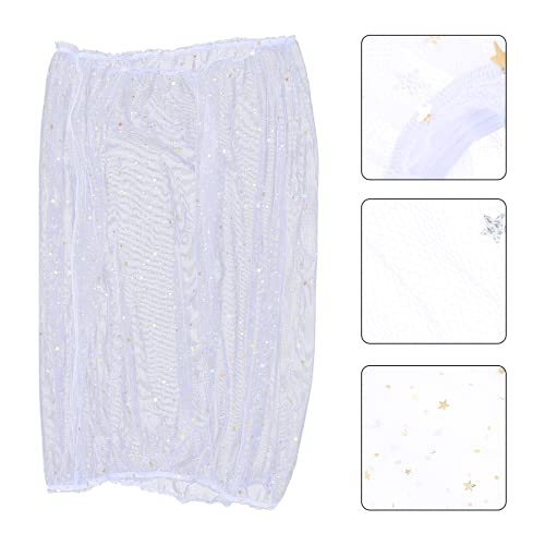 iplusmile Vogel Accessoire 1 St Stofdicht Vogelkooi Cover Mesh Netto Cover Decoratieve Vogelkooi - Afbeelding 8