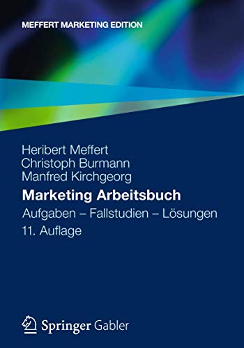 Preisvergleich Produktbild Marketing Arbeitsbuch: Aufgaben - Fallstudien - Lösungen