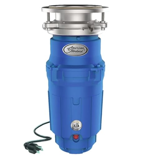 American Standard Elite Corded 3/4-HP Continuous Feed Noise Insulation Garbage Disposal American Standard Elite Corded 3/4-HP Continuous Feed Noise Insulation Garbage Disposal
