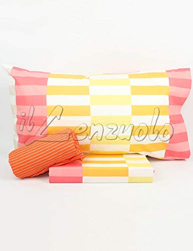 Bassetti Dream Dixi - Juego de sábanas para cama de matrimonio, de algodón, varios colores