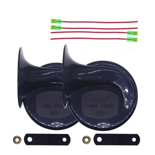 Claxon Moto Bocina De Aire Para Automóvil 12 V, 48, 60, 70, 510 Hz, Para Motocicleta, Scooter, Camión, Sonido Excelente, Altavoz Fuerte Para