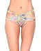 iHeartRaves Groovy Strappy Scrunch Back Rave Booty Shorts (Small/Medium)