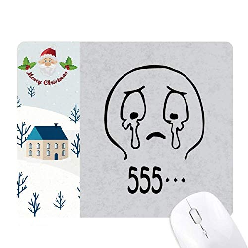 Tapis de souris chat noir mignon : idée de cadeau de Noël original pour la maison