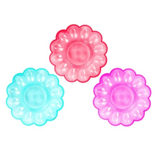 Garneck Egg Storage for Countertop Egg Organizer Large Capacity Easter Kitchen Random Color