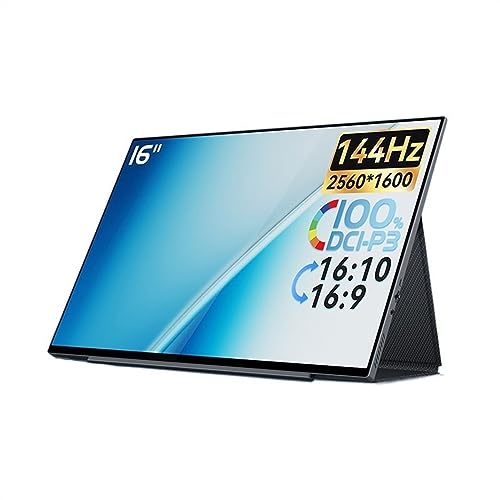 Image of Second Screen 16-inch 2K 144hz IPS External Screen Multifunction Touch Gaming Office Expansion Sub Portable Monitor Gaming