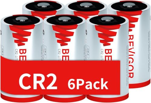 BEVIGOR CR2 3V Lithium Batteries (6 Pack)