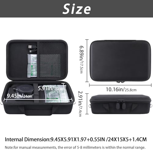 Funda de viaje Khanka para Fujifilm INSTAX Wide EVO miniatura 3