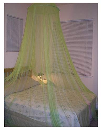 Octorose Round Hoop Purple Bed Canopy Mosquito Netting | Fits Twin, Queen, And King Beds | Hanging Princess Canopy Bed Curtain For Girls And Boys | For Nursery, Cribs, Bunk Beds, And Reading Nooks (Hp-Limegreen-Oc) #TOP3
