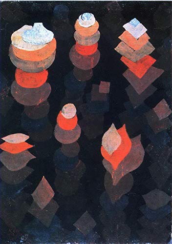 Paul Klee peintures abstraites à l'huile pour décor de salle