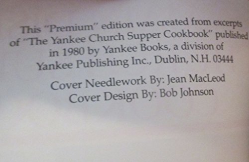 YANKEE'S MAIN DISH CHURCH SUPPER COOKBOOK B000CP20EM Book Cover