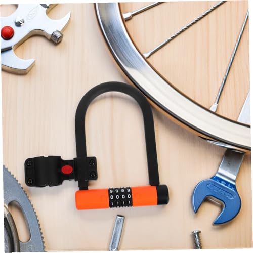 Antivol U pour vélo à code chiffres réinitialisable UKCOCO pour vtt - 8