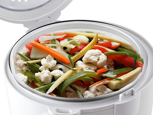 Beper BC.100 Cuoci Riso e vaporiera, Plastica