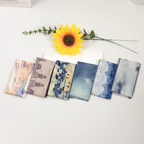 Hair Scarf for Women, Summer 6 PCS Head Scarf Hair Neck Scarves, Purse Scarf for Handbags, Fashion Accessories4