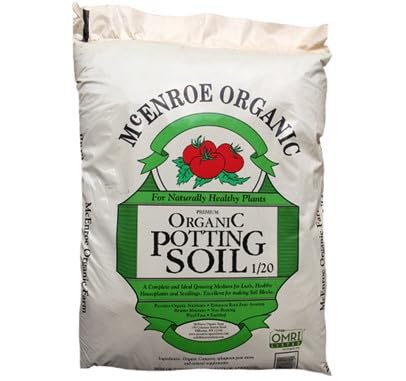 Premium Organic Potting Soil - OMRI Listed 35lbs