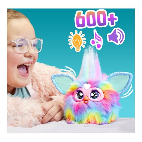 Furby Tie Dye, Brinquedo de Pelúcia Interativo ativado por Voz