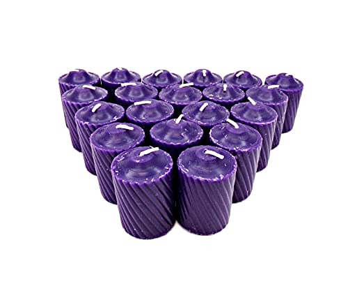 General Wax Purple Plumeria Votives
