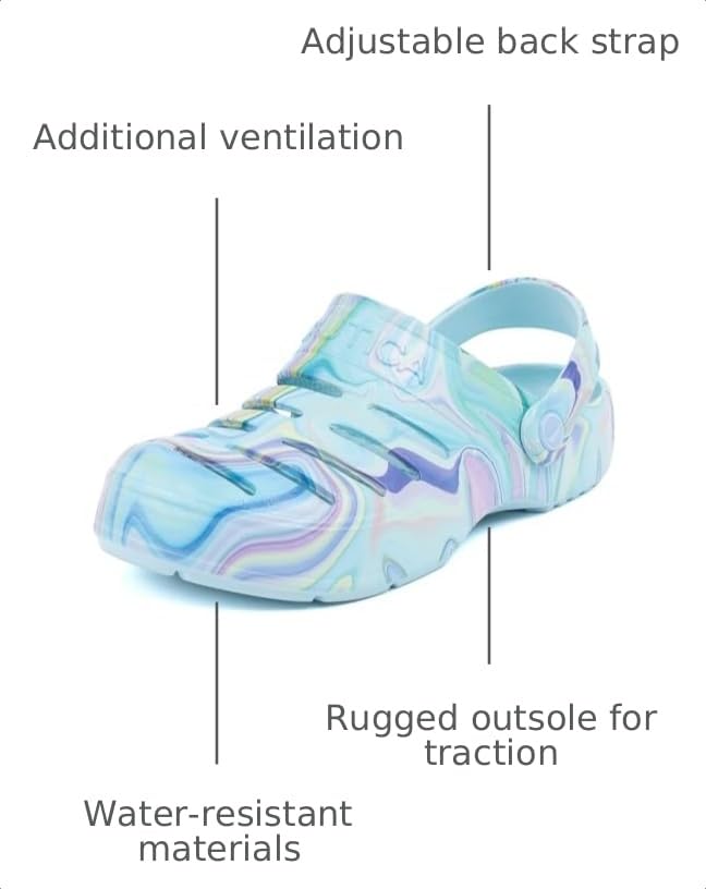 Image of Nautica Women's Classic Slip-On Clogs - Comfortable Crafted Clog Water Shoes for Garden and Casual Wear