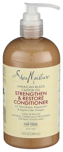 Shea Moisture Conditioner Pure Jamaican Black Castor Oil To Intensely Smooth And Nourish Hair With...